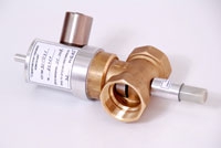 Клапаны запорные газовые с электромагнитным приводом КЗГЭМ-15, КЗГЭМ-20, КЗГЭМ-25, КЗГЭМ-32, КЗГЭМ-40, КЗГЭМ-50, КЗГЭМ-65